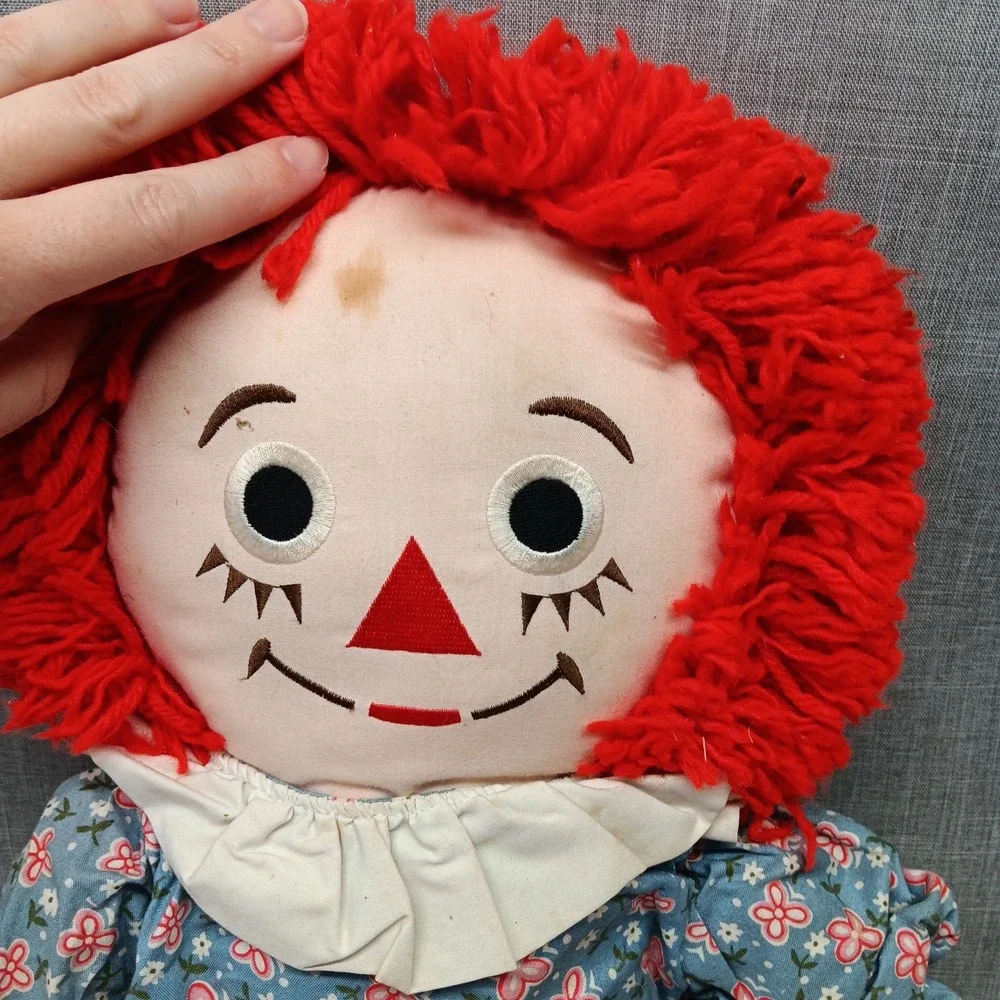 Vintage 1991 Applause Raggedy Ann Doll 25